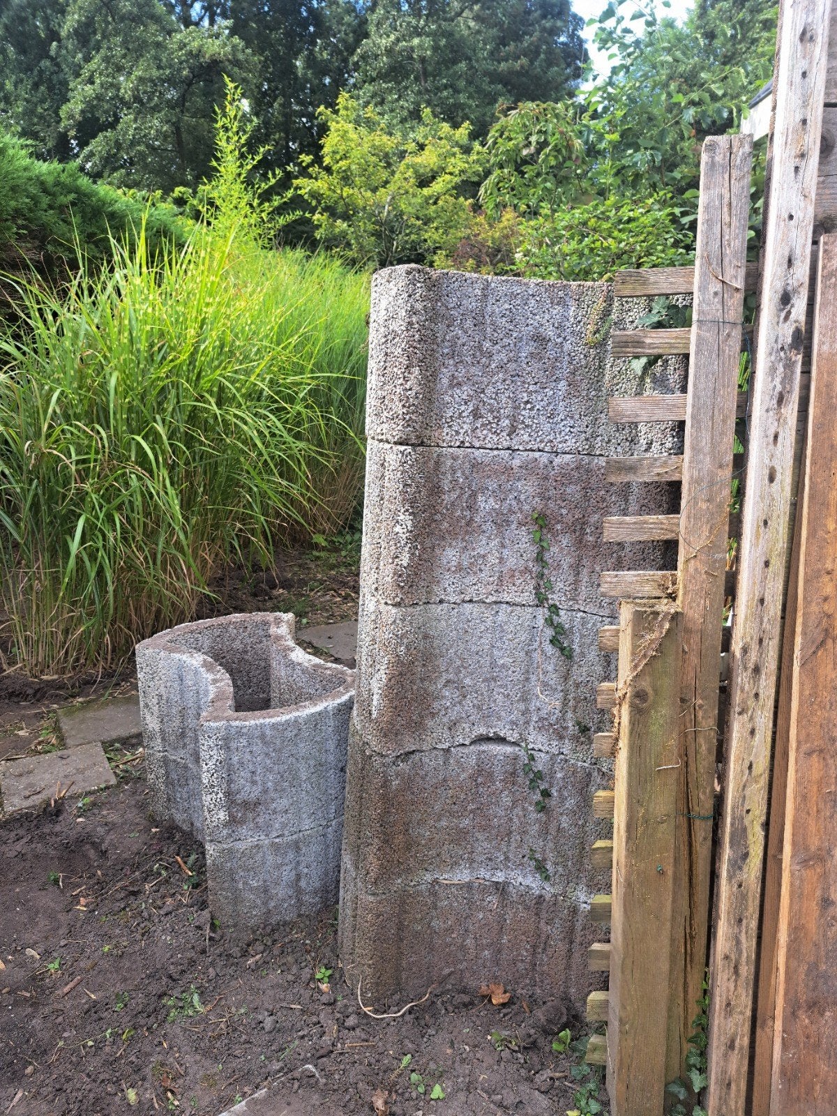 gratis afhalen betonnen stapelblokken voor tuin of verhoging, Tuin en Terras, Grind, Keien en Split, Ophalen, Overige materialen