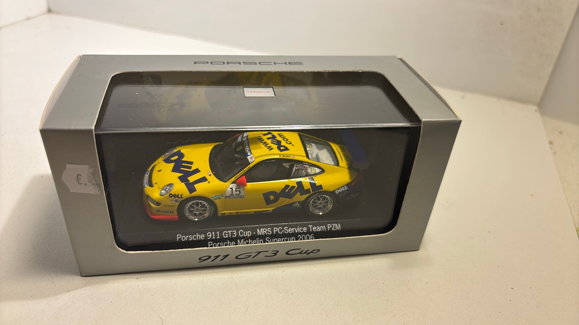 Porsche gt3 cup michelin supercup 2006 minichamps 1.43, Auto, Ophalen of Verzenden, MiniChamps, A