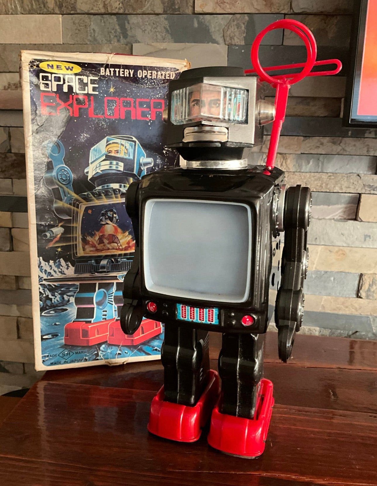 Prachtige Metall House Robot nog vele andere antieke robots, Ophalen of Verzenden