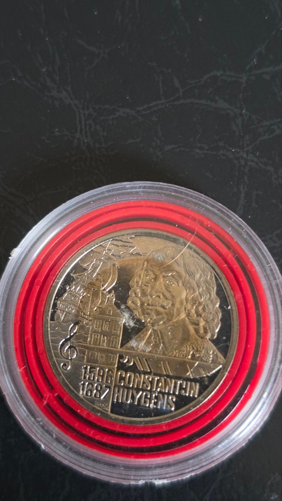 10 Euro Munt Constantijn Huygens 1996, Postzegels en Munten, Ophalen of Verzenden, Overige materialen