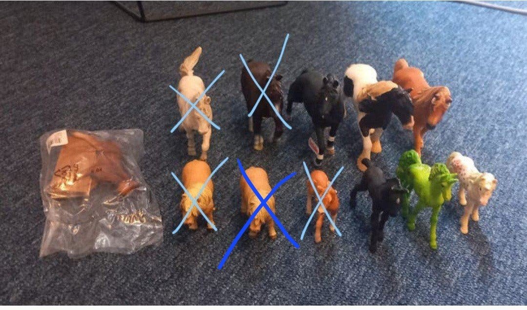 Schleich paarden, Ophalen of Verzenden, Zo goed als nieuw, Paard, Beeldje of Figuurtje