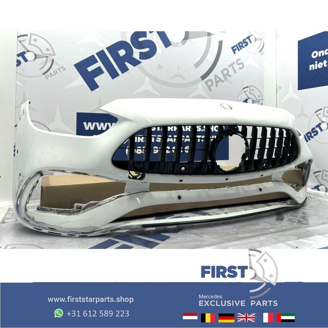W206 BUMPER AMG VOORBUMPER S206 2021-2024 A2068858401 ZWART, Auto-onderdelen, Gebruikt, -, Voor, Ophalen of Verzenden