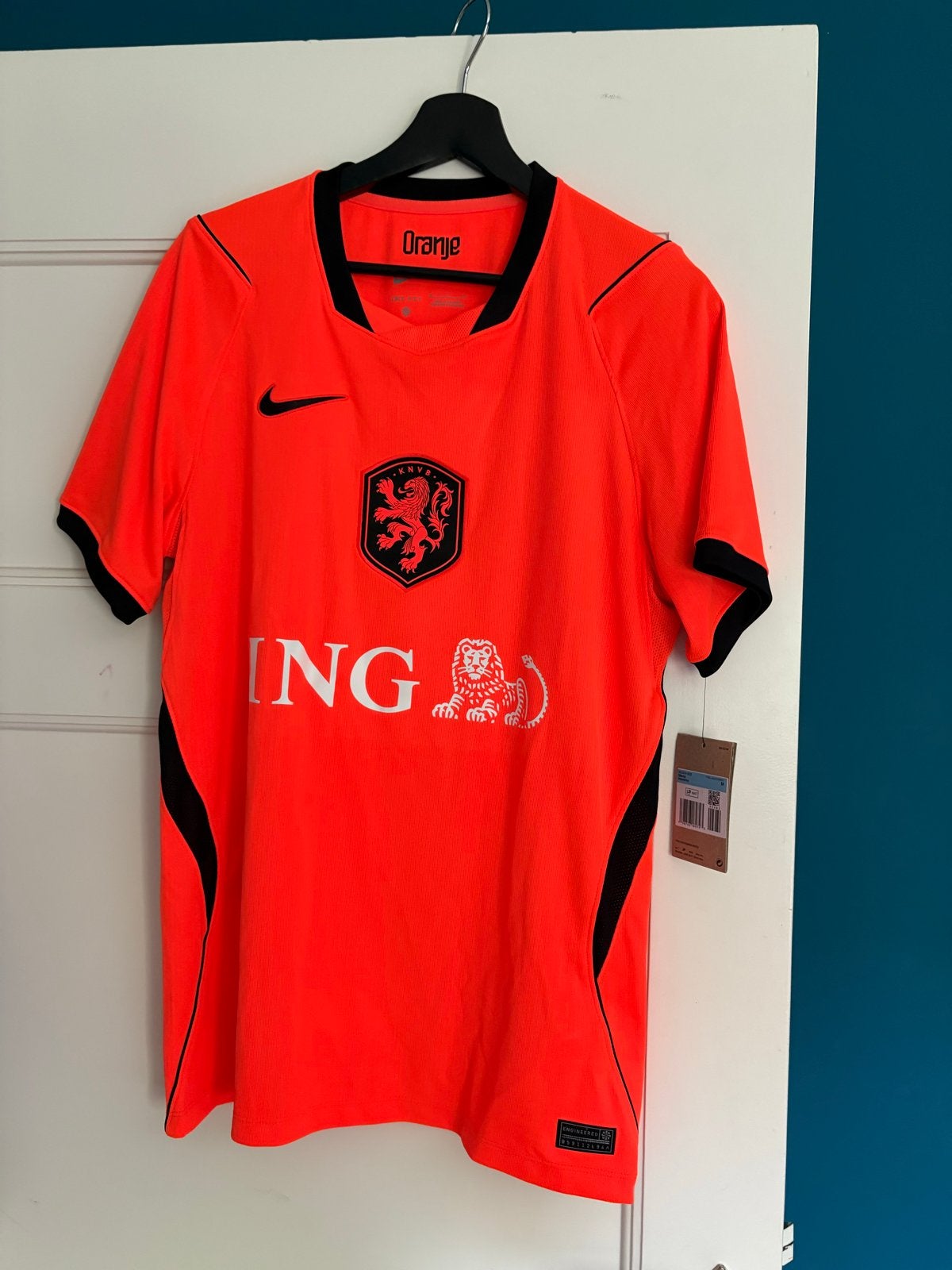 Officieel Nike Oranje Thuisshirt Nederland (medium), Sport en Fitness, Voetbal, Maat M, Ophalen of Verzenden, Nieuw, Shirt