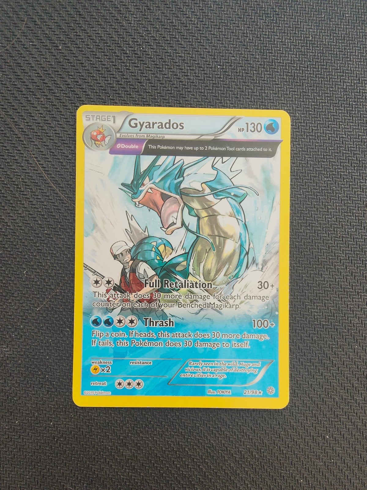 Gyarados AOR 21/89 NM Pokémon Kaart, Hobby en Vrije tijd, Ophalen of Verzenden