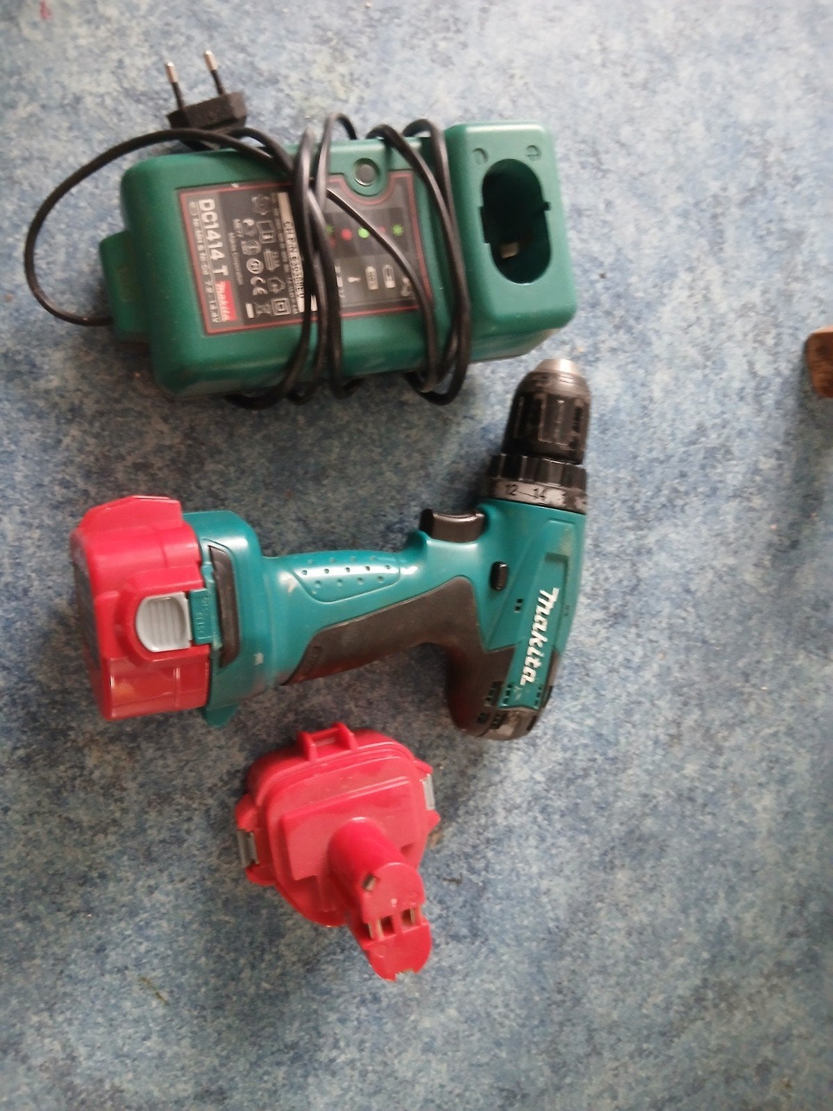 Oudere makita schroefmachine., Ophalen, Gebruikt, Boor- en Schroefmachine