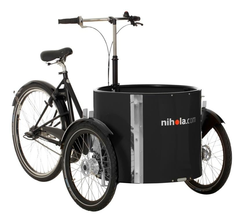 Nihola Low Compact Gen2 schijfremmen 750 Wh, Fietsen en Brommers, Fietsen | Bakfietsen, Nieuw, Overige merken, Goederen, Elektrisch