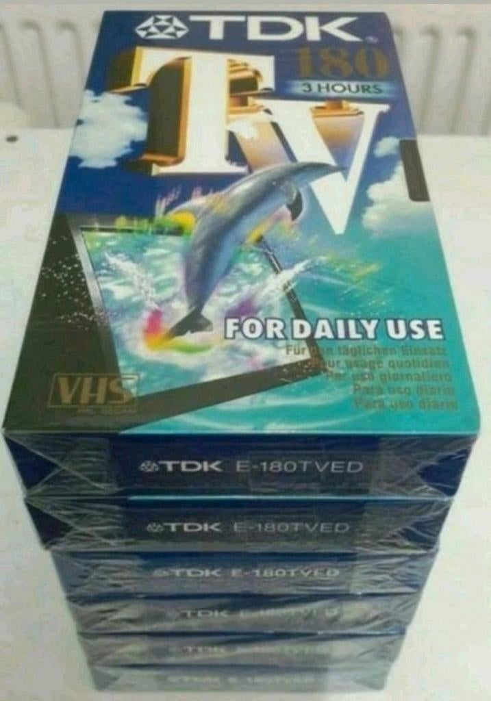 Videobanden nieuw! 24 stuks in verpakking in 1 koop, Ophalen of Verzenden