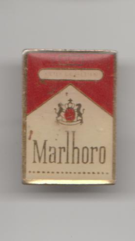 Marlboro vintage pin, Verzenden, Zo goed als nieuw