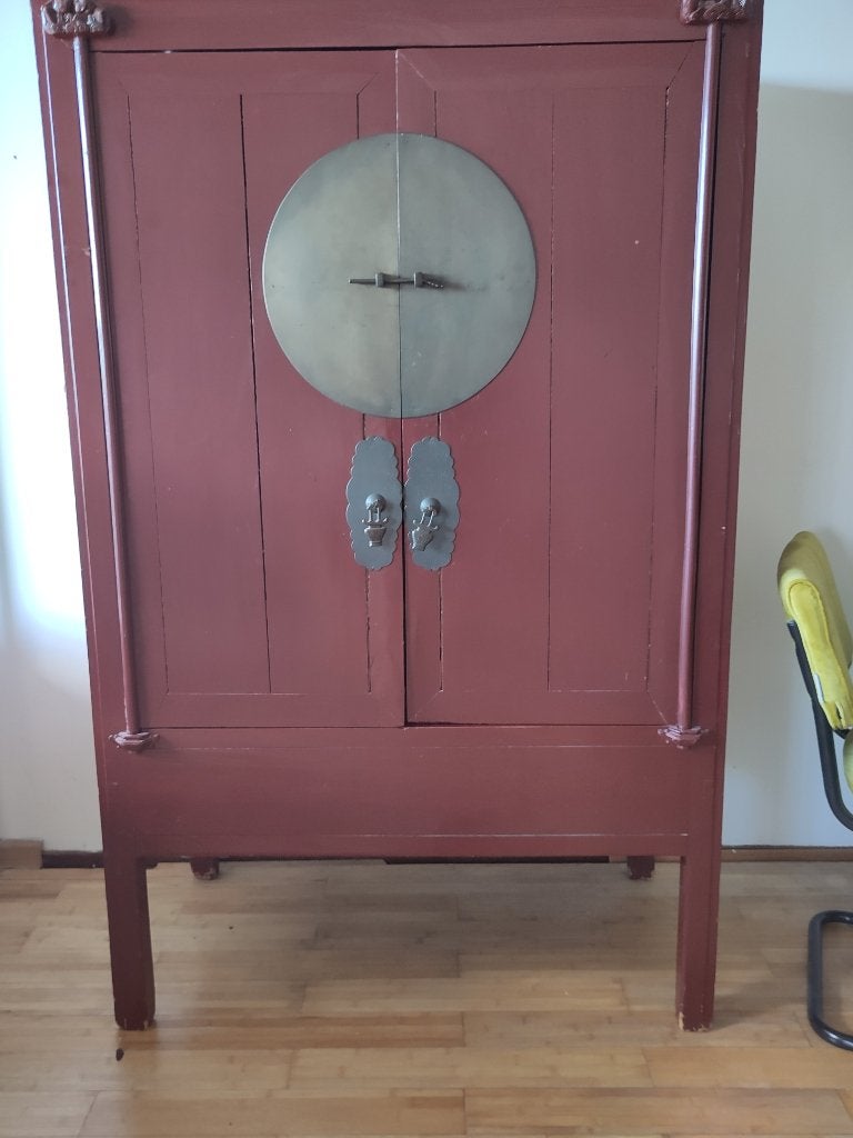 Chinese bruidskast, Ophalen, Gebruikt
