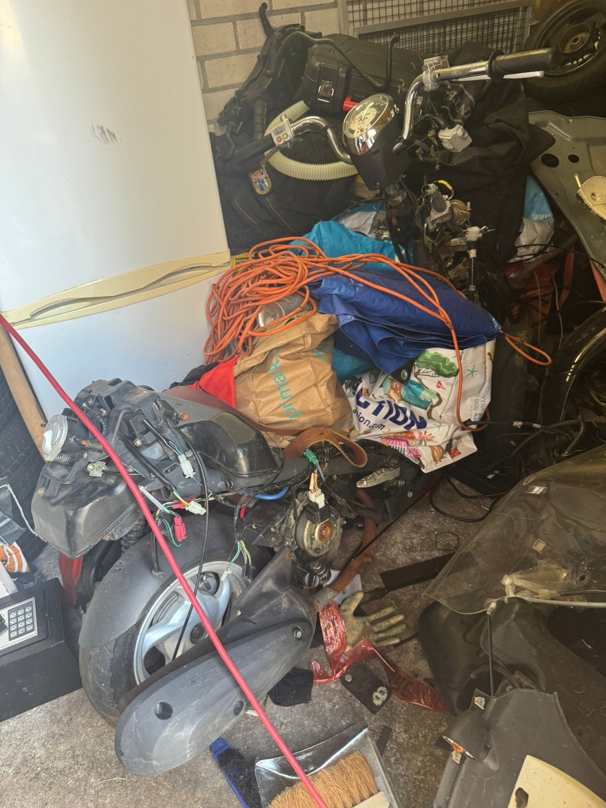 Sym mio 100 project brom, Fietsen en Brommers, Ophalen, Gebruikt, Benzine, Mio