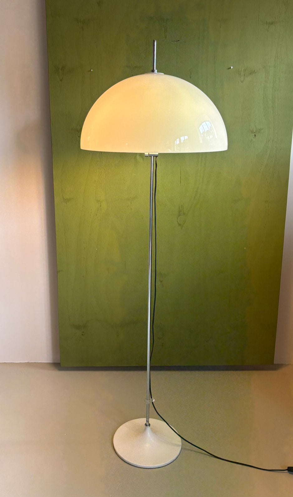 Gepo Mushroom panthella vloerlamp space age, Ophalen, Amsterdam, E27 (groot), Zo goed als nieuw