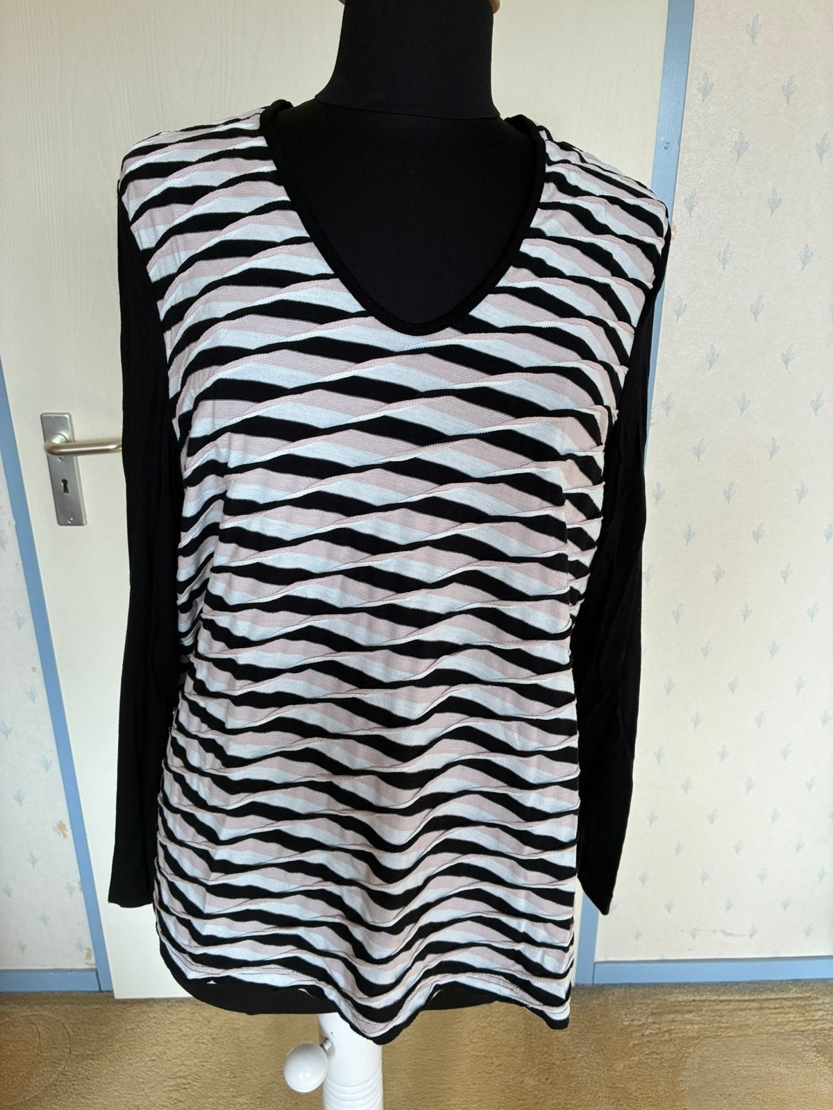112 Gerry Weber shirt in maat 46, Kleding | Dames, T-shirts, Verzenden, Maat 46/48 (XL) of groter, Zo goed als nieuw, Lange mouw
