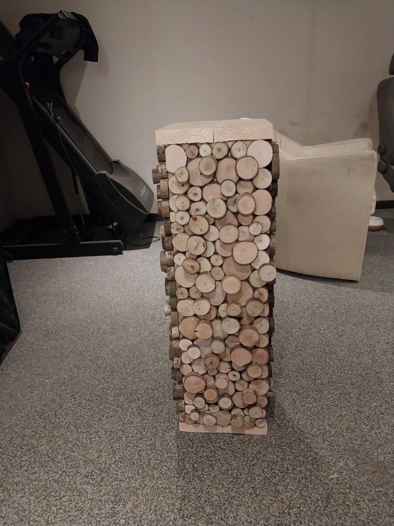 Houten zuil, Huis en Inrichting, Woonaccessoires | Zuilen en Pilaren, Ophalen