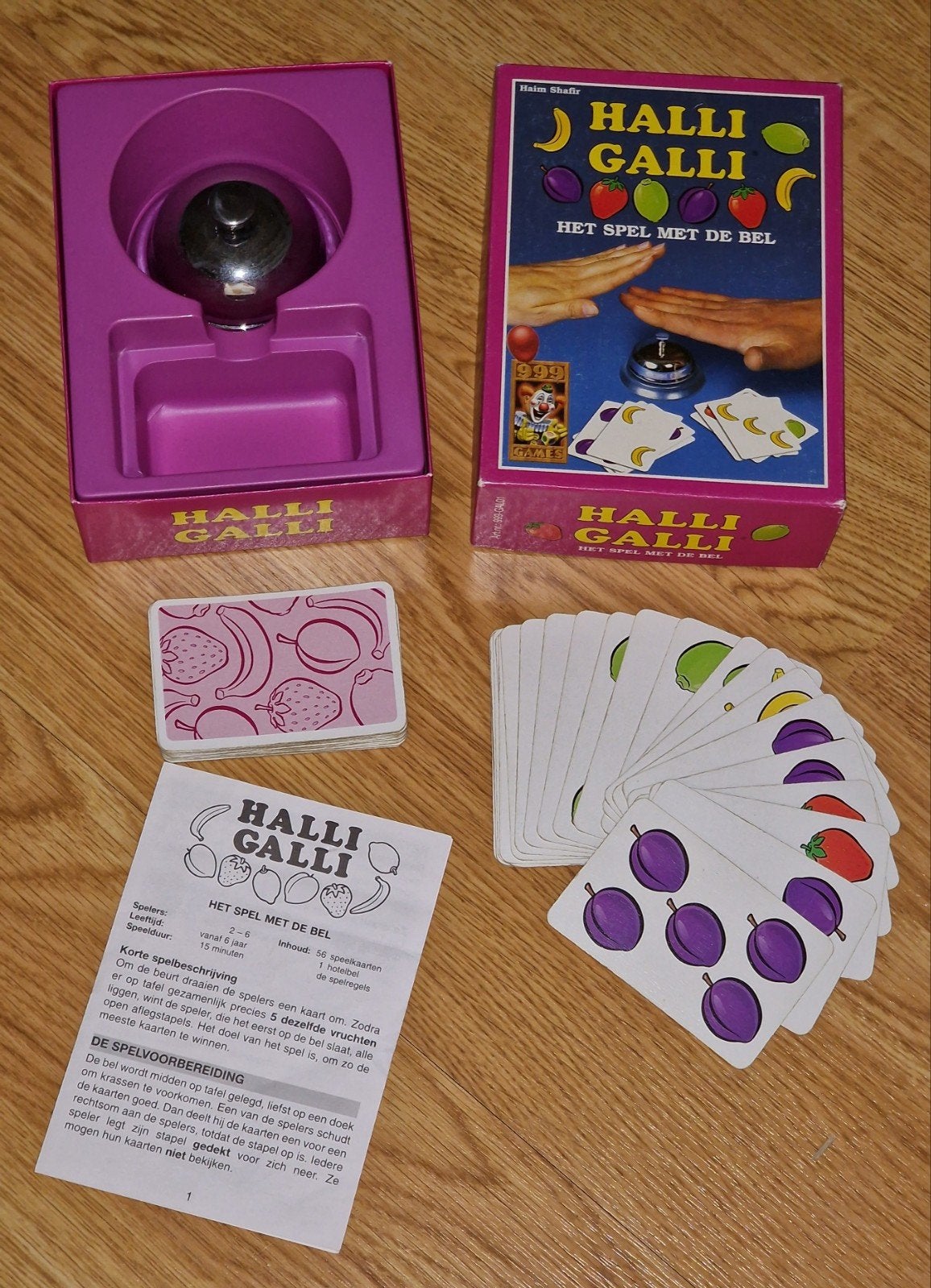 999 games halli galli spel, Een of twee spelers, Ophalen, Gebruikt