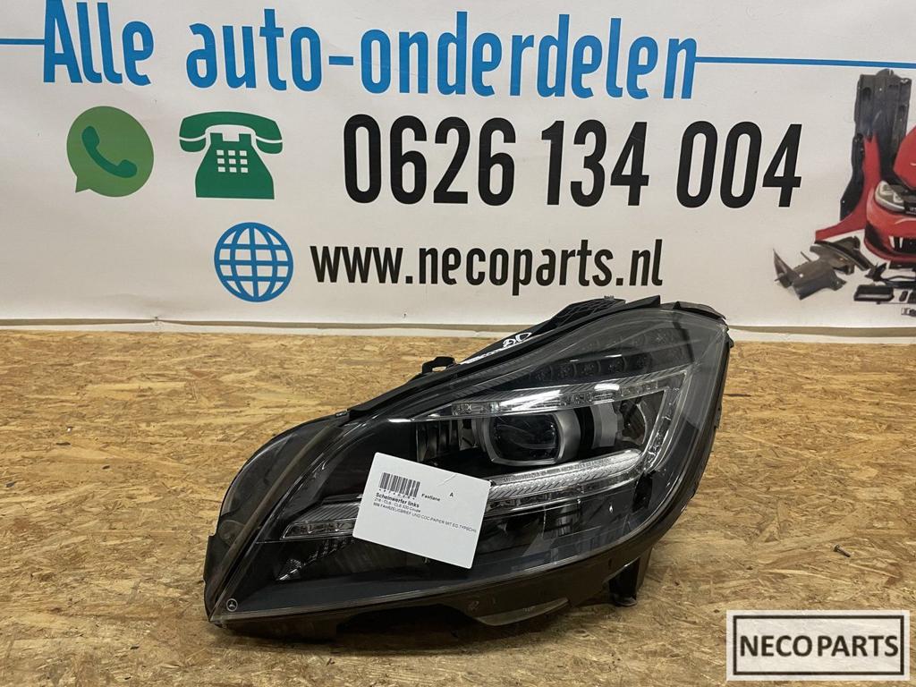 CLS W218 VOL LED KOPLAMP LINKS COMPLEET A2188200159, Gebruikt, -, Ophalen of Verzenden, -