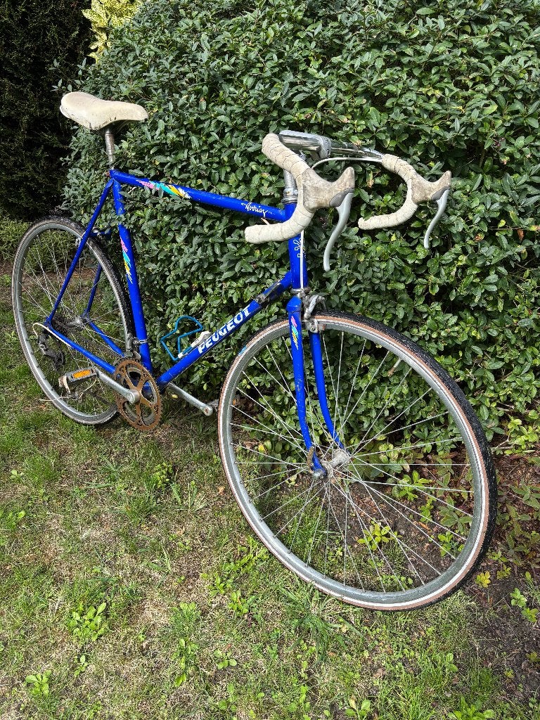 RETRO PEUGEOT RACEFIETS, 28 inch, Gebruikt, 57 tot 61 cm, Ophalen