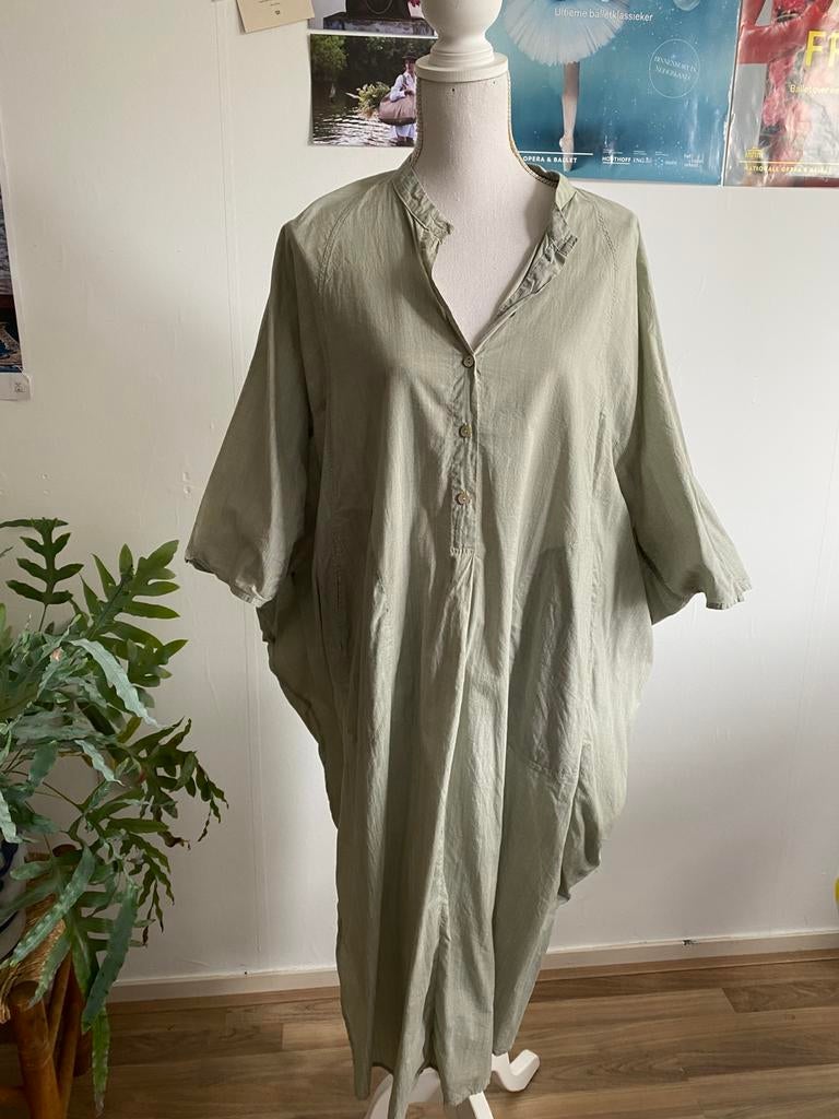 Oska jurk/blouse, Kleding | Dames, Jurken, Maat 46/48 (XL) of groter, Ophalen of Verzenden, Zo goed als nieuw, Grijs