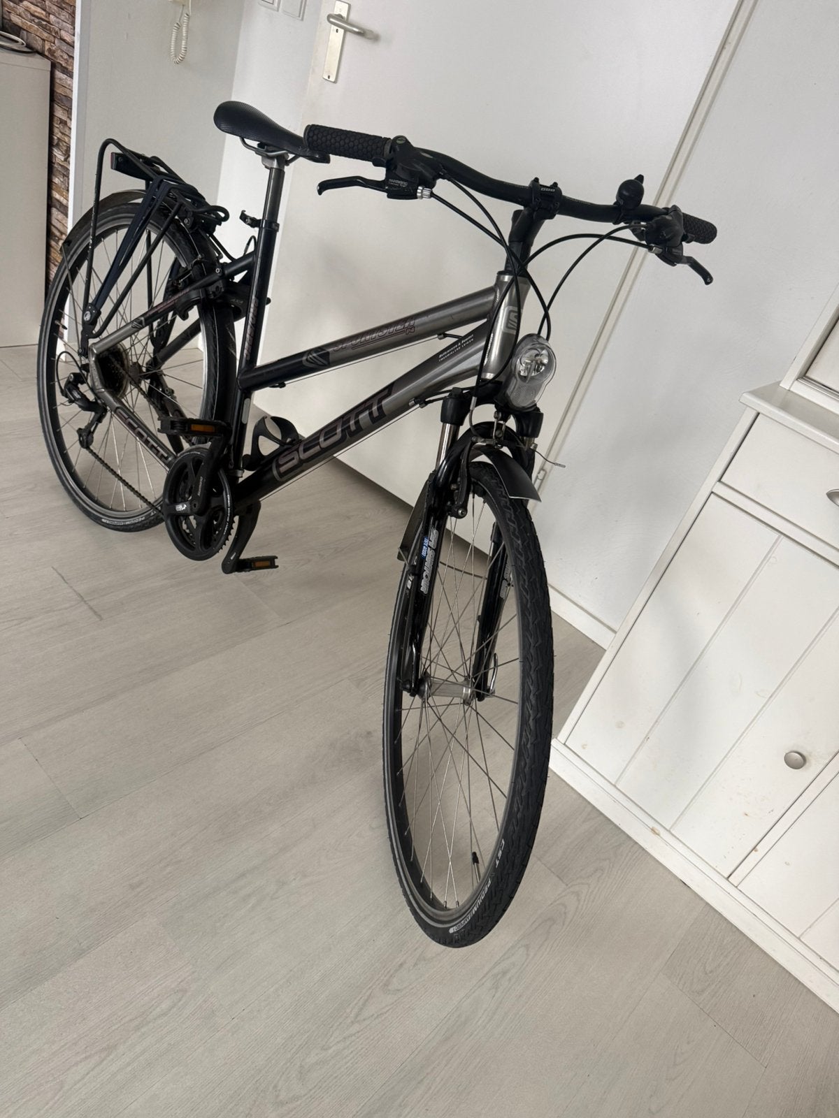 SCOTT CUBE damesfiets (52cm) (S/M), Overige merken, Ophalen of Verzenden, Zo goed als nieuw, 50 tot 53 cm