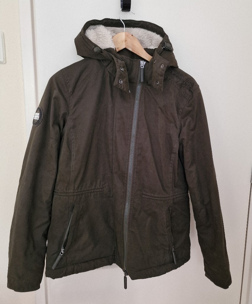 Winterjas superdry dames, Superdry, Ophalen of Verzenden, Gedragen, Groen