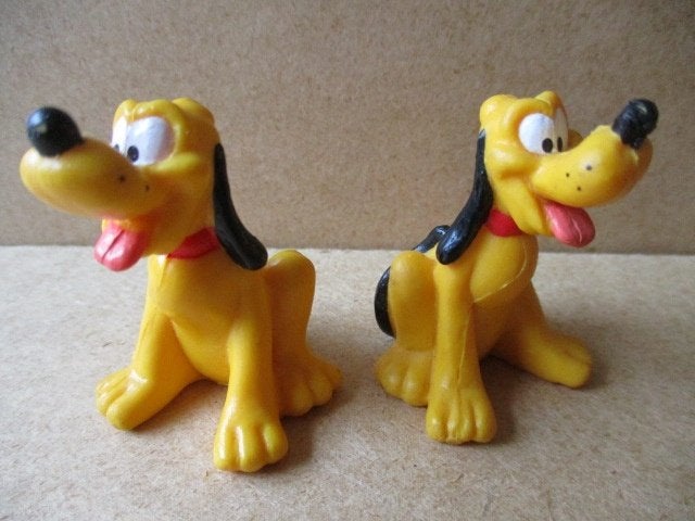 adv9909 pluto poppetje 8, Ophalen, Goofy of Pluto, Gebruikt, Beeldje of Figuurtje