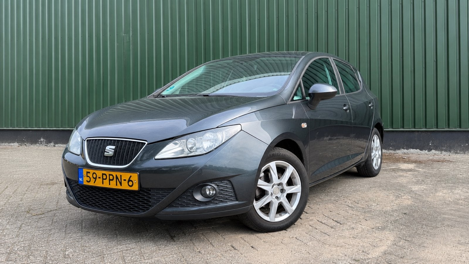 Seat Ibiza 1.2 TDI 55KW Ecomotive 2011 Grijs, Voorwielaandrijving, Stof, 74 pk, 1199 cc
