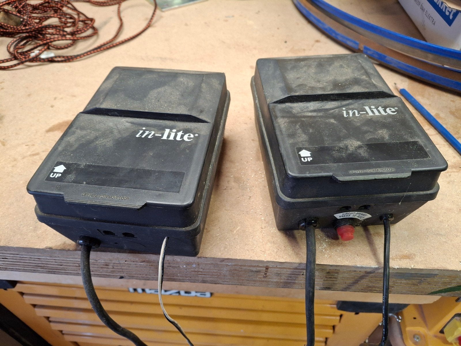 In-lite buitenverlichting transformator met sensor, Ophalen, Kunststof, Gebruikt, Overige typen
