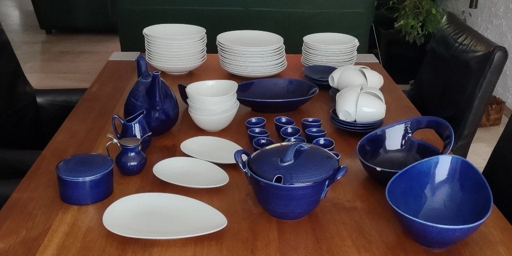 Rörstrand Bla Eld Hertha Bengston servies, Antiek en Kunst, Antiek | Servies los, Ophalen