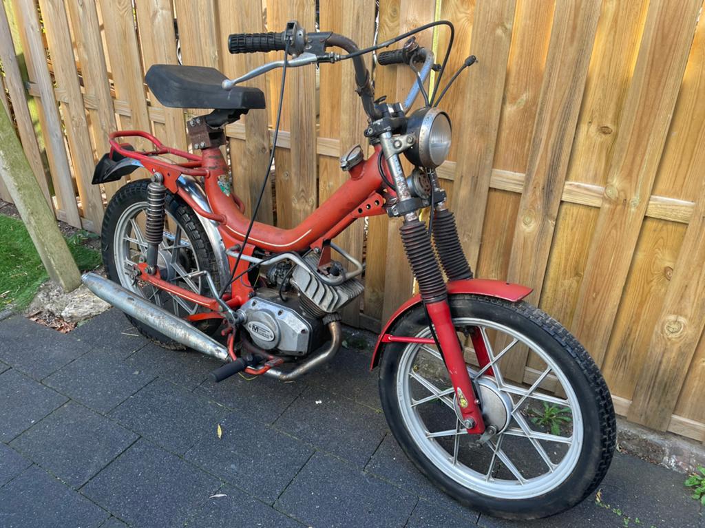 Romeo tentation tubone minarelli P4, Fietsen en Brommers, Brommers | Oldtimers, Overige merken, Maximaal 45 km/u, Ophalen