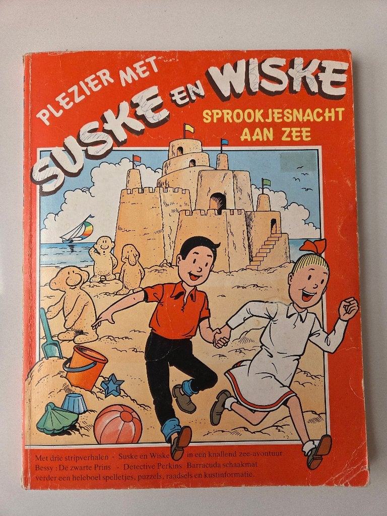 Plezier met Suske en Wiske: Sprookjesnacht aan Zee, Eén stripboek, Ophalen of Verzenden, Gelezen