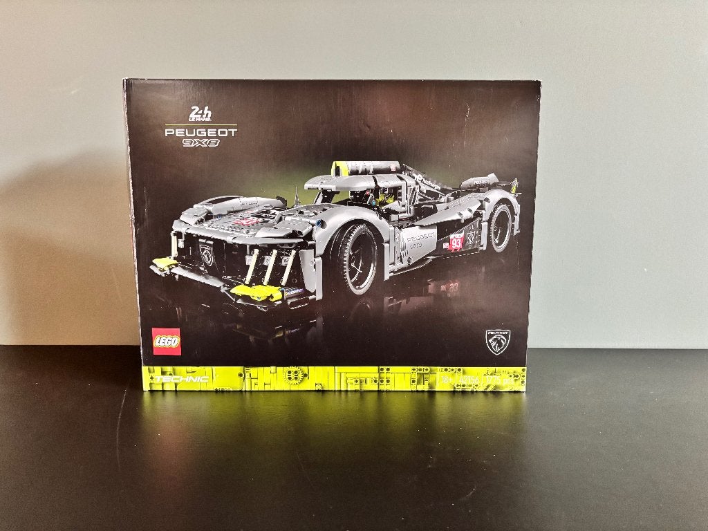 LEGO 42156 Compleet + Gesorteerd - Peugeot 9x8 24H Le Mans, Ophalen, Inclusief instructies, Lego, Zo goed als nieuw