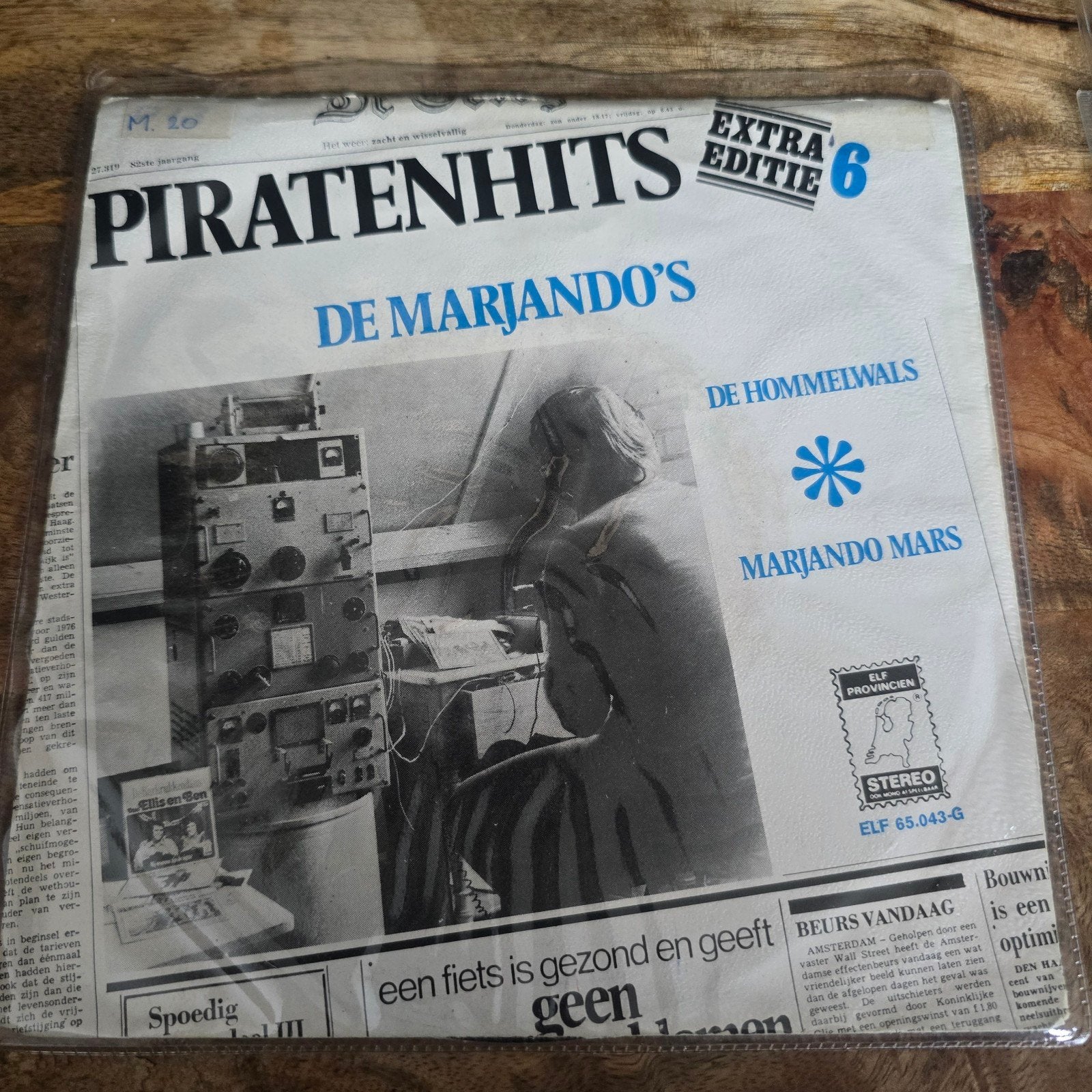 De Marjando's - Piratenhits Extra Editie 6 Vinyl Single, Gebruikt, Originele persing, 7 inch, Ophalen of Verzenden