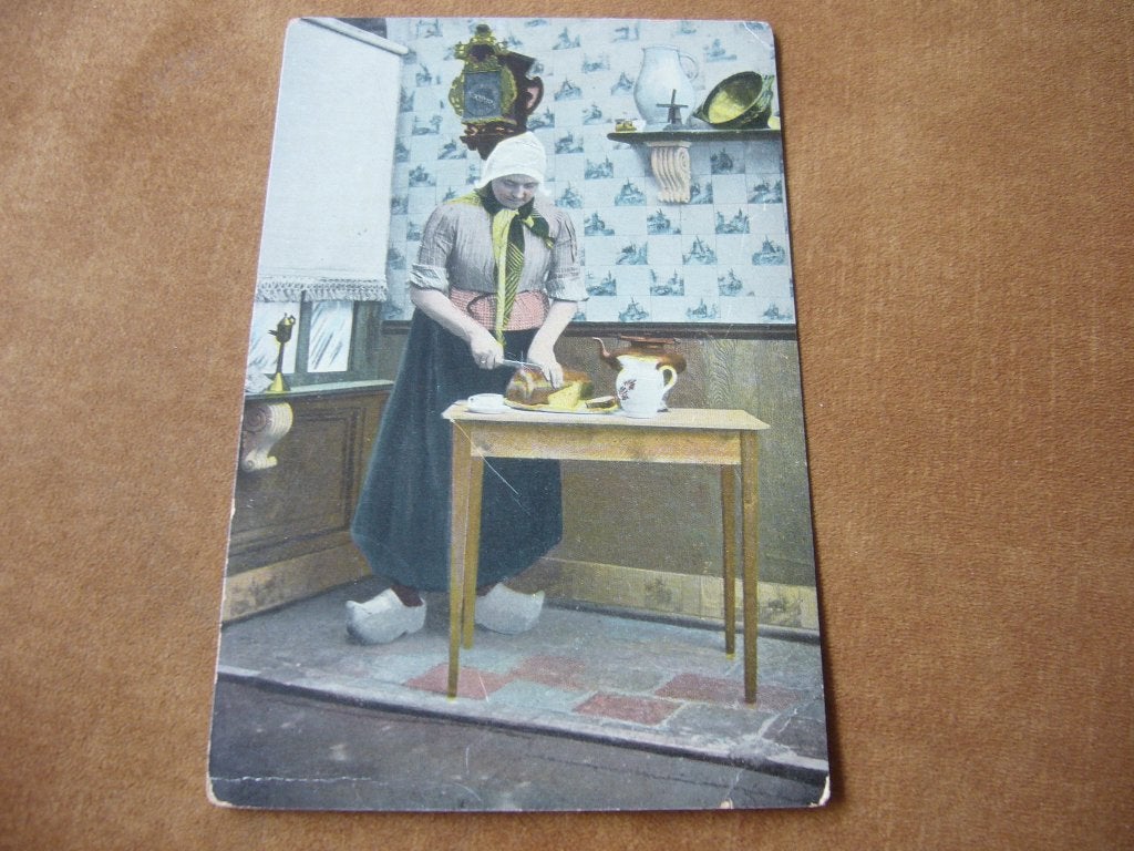 ONBEKENDE KLEDERDRACHTS KAART, Ophalen of Verzenden, Voor 1920, Gelopen
