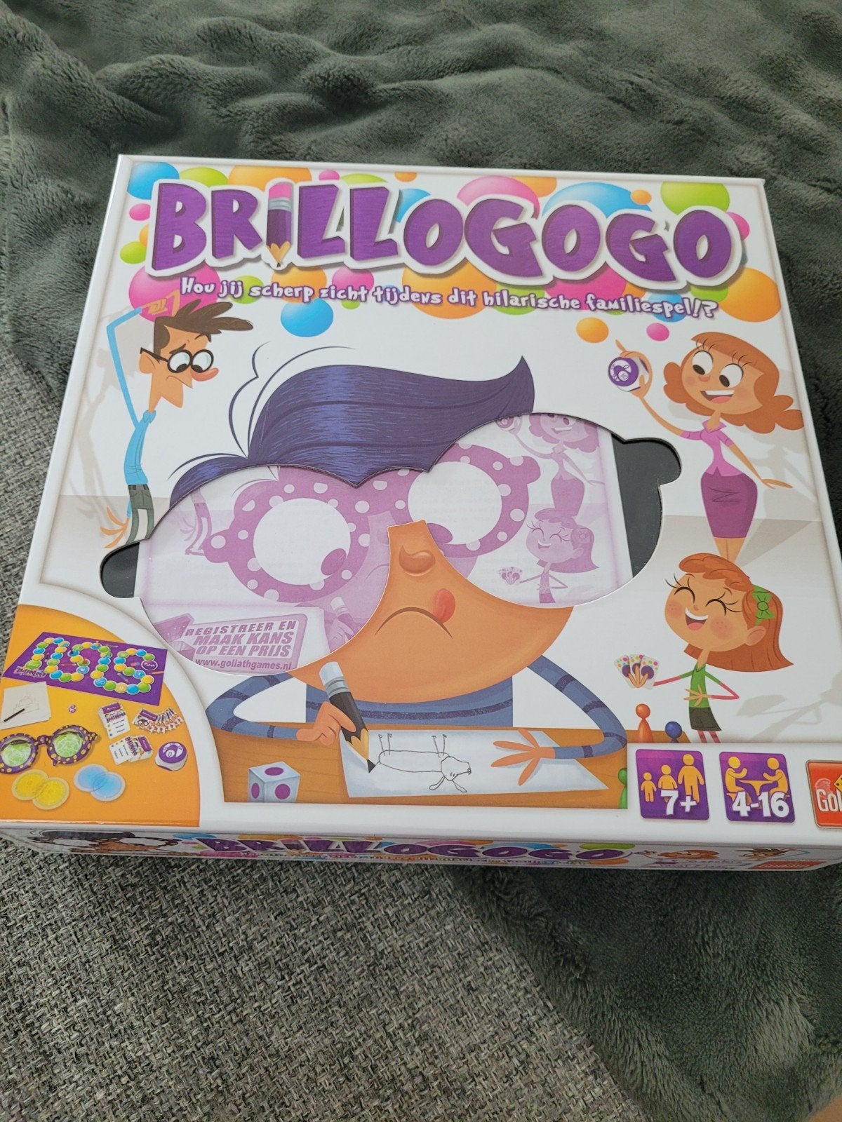 Brillogo, Drie of vier spelers, Ophalen of Verzenden, Zo goed als nieuw, Goliath