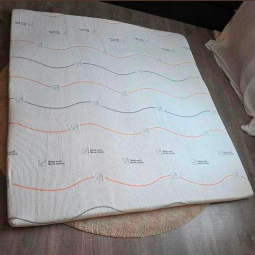 M Line Matrastopper 200x180x7 cm soft, Huis en Inrichting, Slaapkamer | Matrassen en Bedbodems, Ophalen, Tweepersoons, Zo goed als nieuw