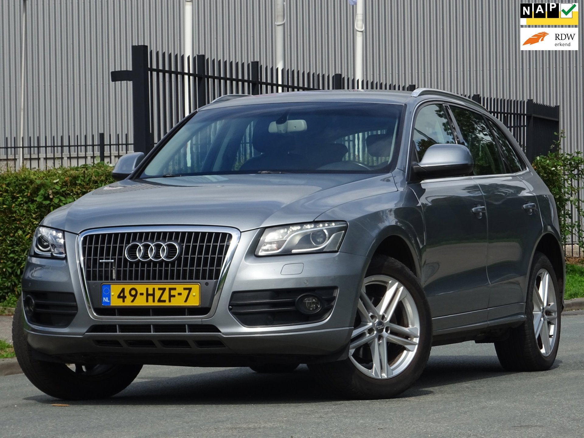 Audi Q5 2.0 TFSI quattro Pro Line NAP/LEER/NAVI/LED/PDC/APK, Auto's, Automaat, Gebruikt, Bedrijf, Vierwielaandrijving