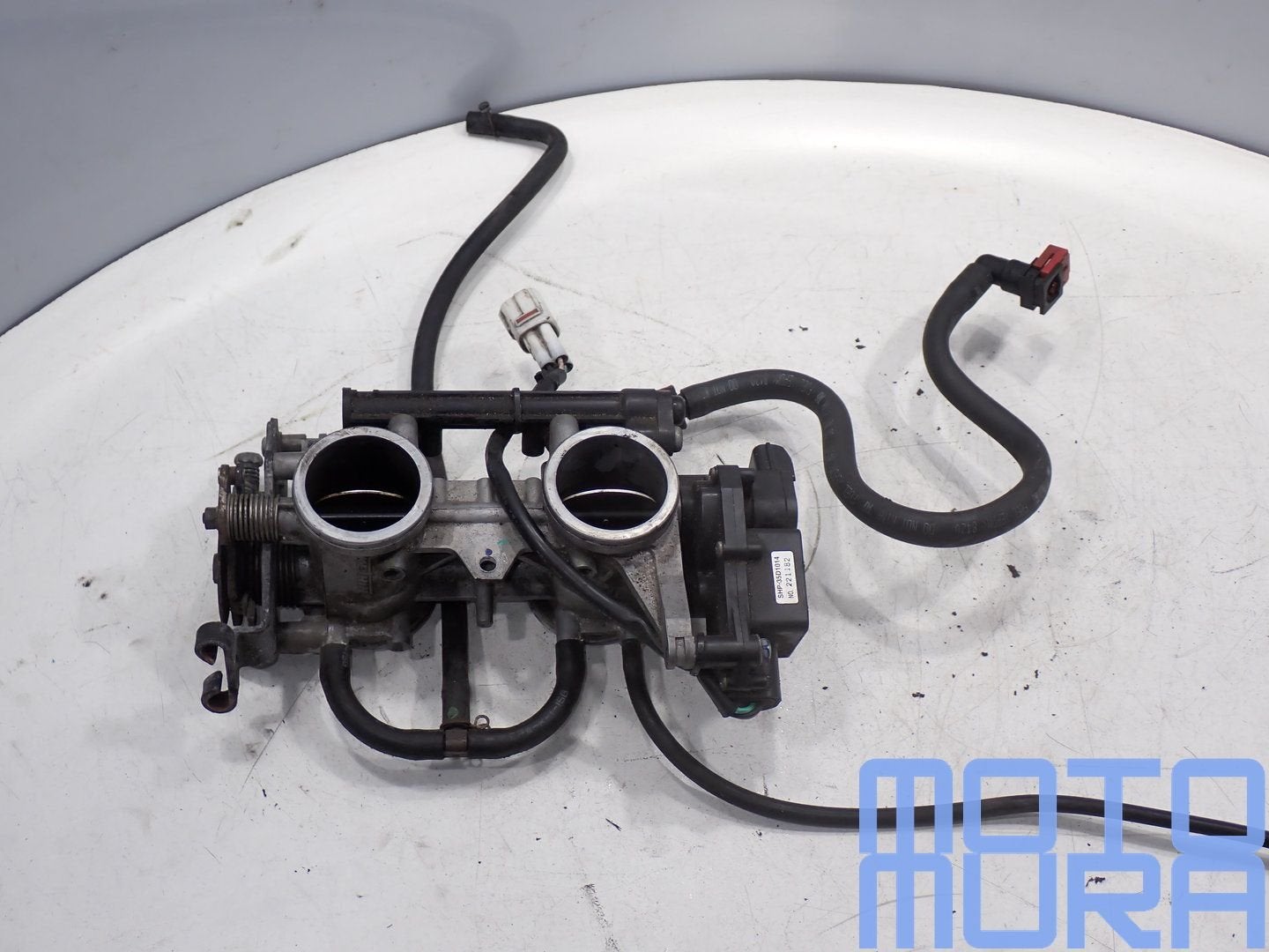 Kawasaki Z 650 2017 - 2019 gasklephuis gaskleppenhuis gaskle, Motoren, Gebruikt, -, -, Ophalen of Verzenden