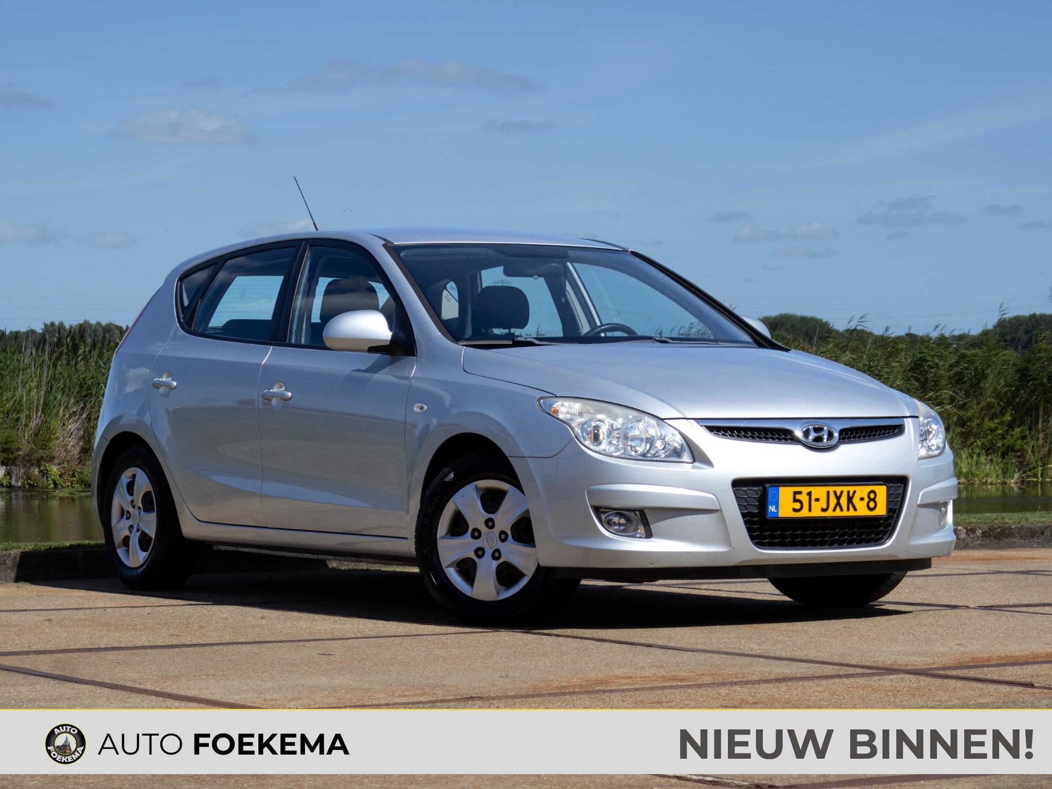 Hyundai i30 1.6i Dynamic Dealer onderhouden Automaat, Stof, Gebruikt, 1591 cc, I30