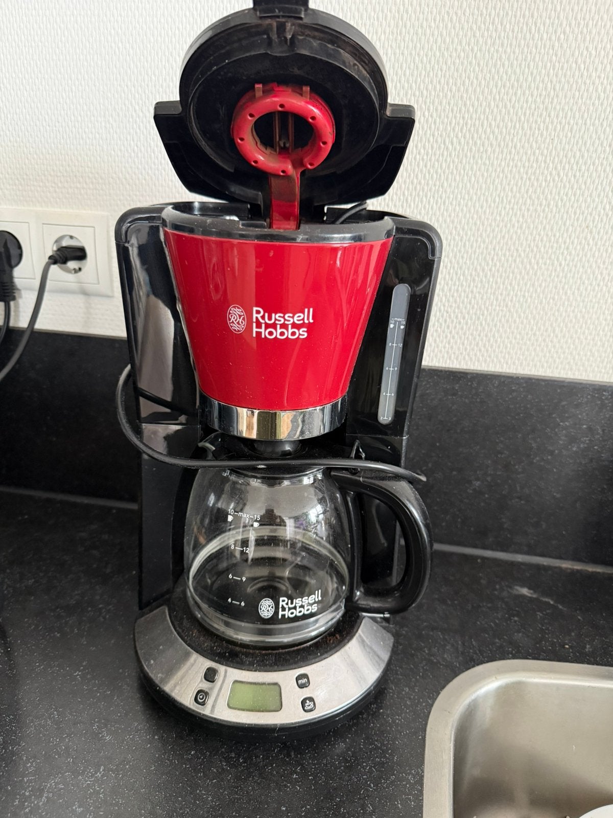 Koffiezetapparaat, merk Russell Hobbs, Huis en Inrichting, Keuken | Keukenbenodigdheden, Ophalen, Overige typen, Zo goed als nieuw