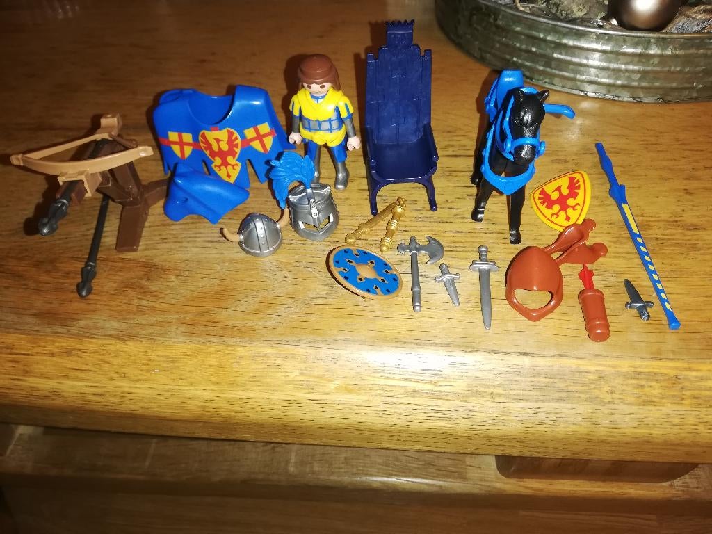 playmobil ridder multiset 4339, Ophalen of Verzenden, Zo goed als nieuw