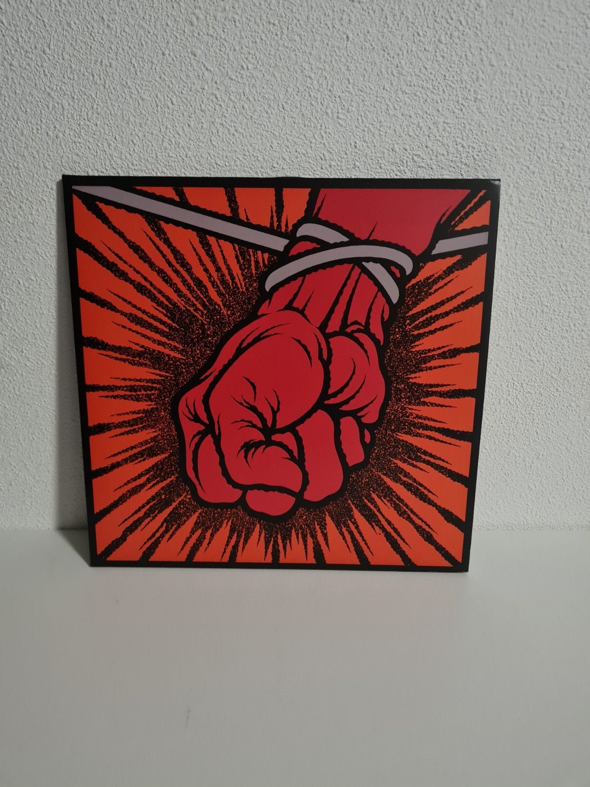 Metallica - St. Anger Limited Edition Oranje Vinyl LP, LP, Gebruikt, Hard Rock, Ophalen of Verzenden
