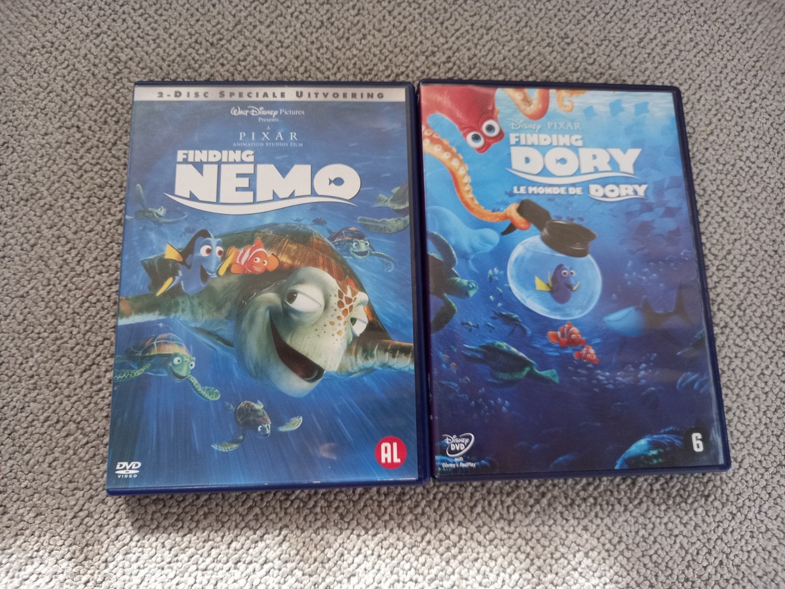Finding Nemo en Dory, Europees, Nederlands, Ophalen of Verzenden, Zo goed als nieuw