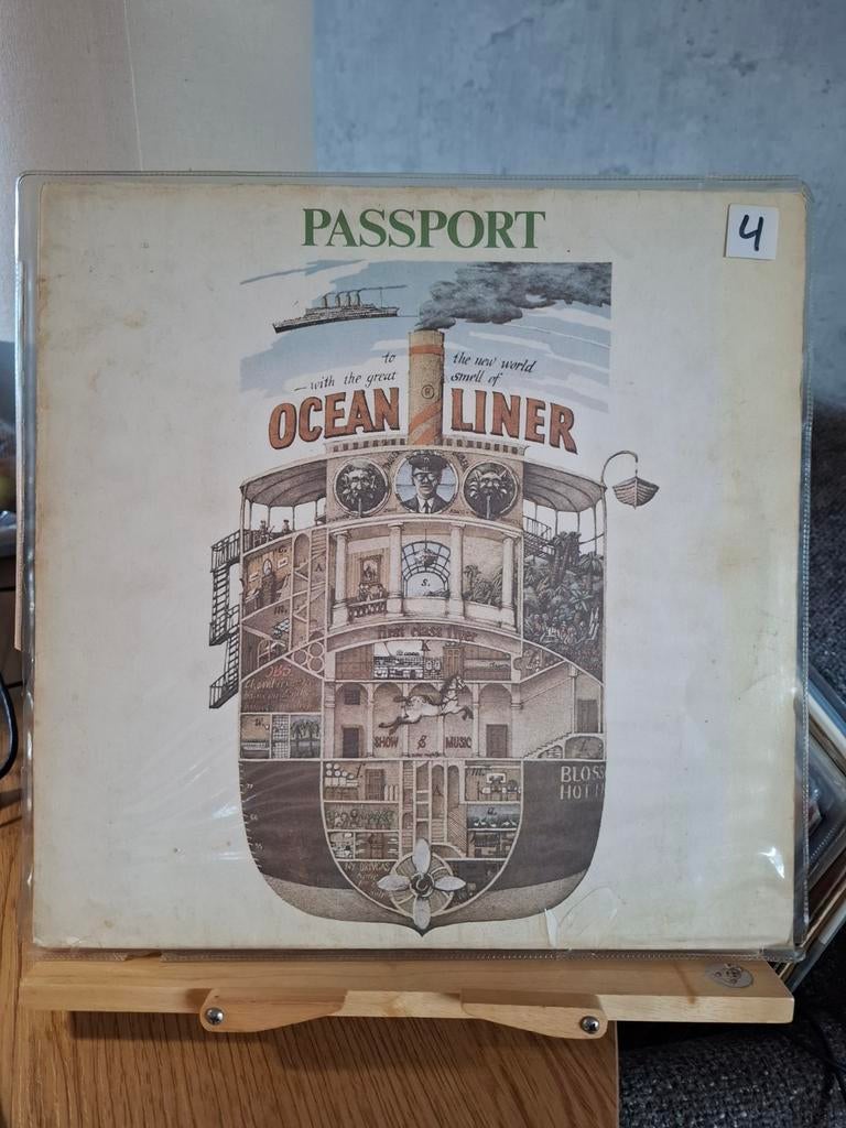 Lp: passport - ocean liner, Ophalen of Verzenden, Gebruikt, 12 inch