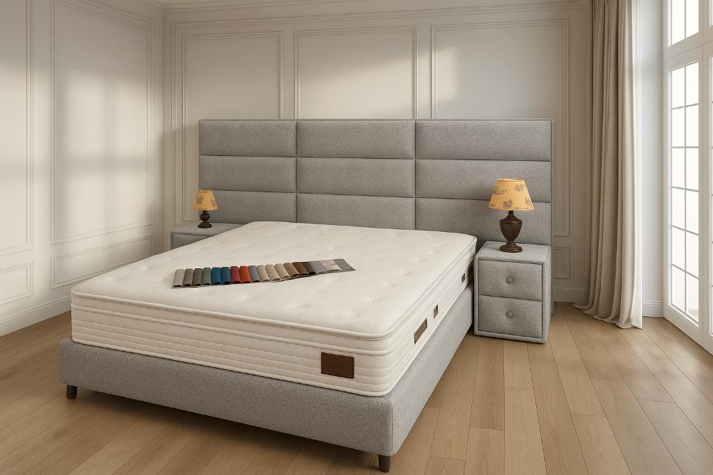 ACTIE: Nieuwe Boxspring 160x200 cm + Matras + Opbergruimte, Verstelbaar, Beige, Ophalen of Verzenden, 200 cm