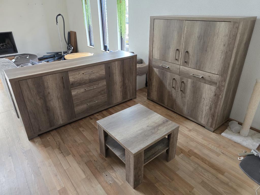 Kasten set + salontafel, ook los te loop, Ophalen, Zo goed als nieuw, 25 tot 50 cm, 50 tot 100 cm
