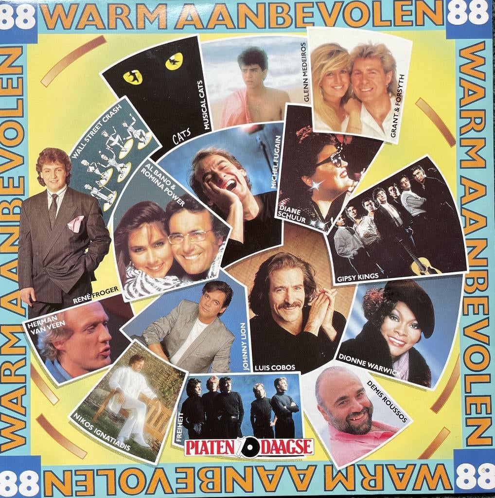 LP: Warm Aanbevolen 1988, Ophalen of Verzenden, Zo goed als nieuw, 12 inch, Pop