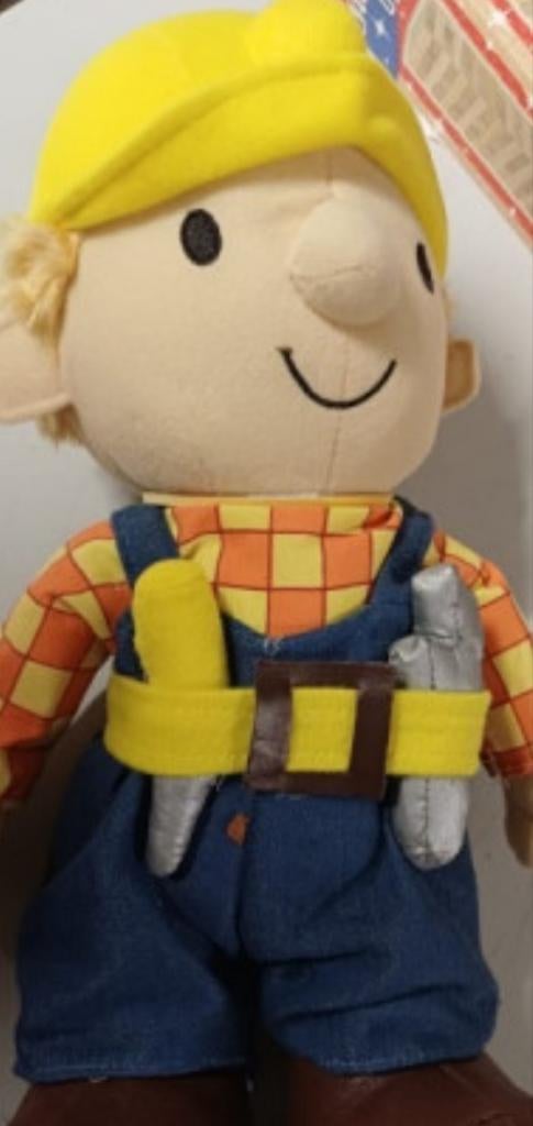 5x bob de bouwer pop van 40 a 45cm, Kinderen en Baby's, Speelgoed | Knuffels en Pluche, Ophalen of Verzenden, Nieuw, Overige typen