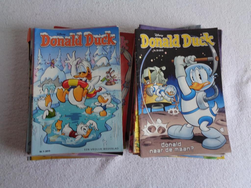Donald Duck strips, Boeken, Stripboeken, Gelezen, Meerdere stripboeken, Ophalen of Verzenden