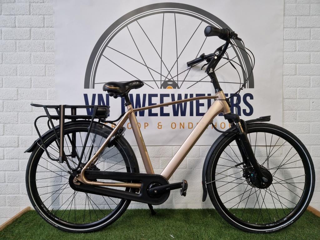 Stella Livorno Heren E-bike 28" 56cm N7, Versnellingen, Zo goed als nieuw, 53 tot 57 cm, Ophalen