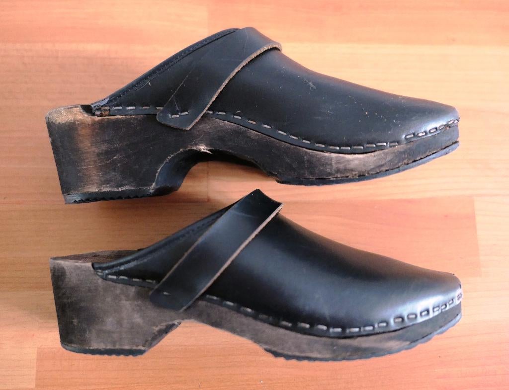 Zwarte Zweedse klompen dames - Maat 39, Kleding | Dames, Schoenen, Gedragen, Werkschoenen, Zwart, Ophalen of Verzenden