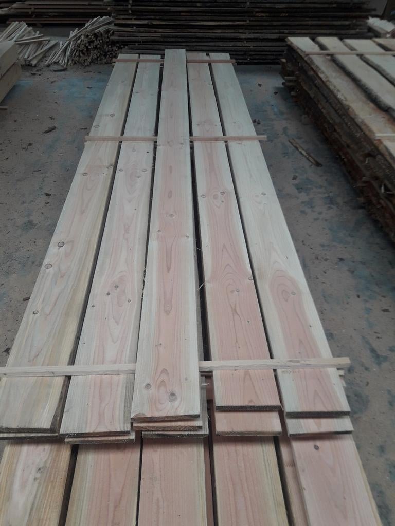 Douglas planken 22 x 150 mm, Ophalen of Verzenden, Zo goed als nieuw, 250 cm of meer, Planken